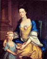Lady Elizabeth Tynte with her Son James
